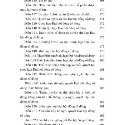 Luật doanh nghiệp năm 2020 (Sửa đổi, bổ sung năm 2022, 2024) bản in 2025