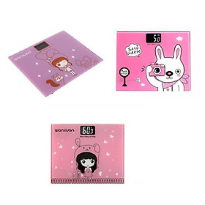 Cân Sức Khỏe Điện Tử 180Kg Vuông Nhiều Hình Thời Trang