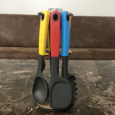 Bộ dụng cụ nhà bếp 7 món Morphy Richards MR1032  chất liệu nylon silica gel  + silicone chịu nhiệt cao, siêu nhẹ - HÀNG NHẬP KHẨU