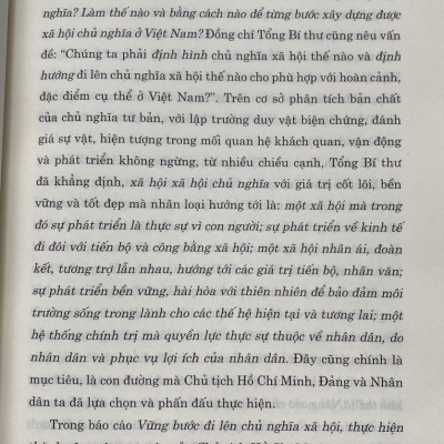 Một Số Vấn Đề Lý Luận Và Thực Tiễn Về Chủ Nghĩa Xã Hội Và Con Đường Đi Lên Chủ Nghĩa Xã Hội Ở Việt Nam
