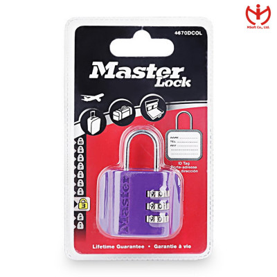 KHÓA VALI MASTER LOCK 4670EURDCOL