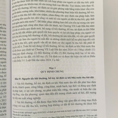 Bình luận khoa học Luật Đất đai năm 2024