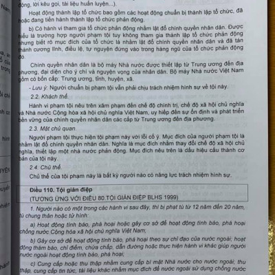 Sách Phương Pháp Định Tội Danh Với 538 Tội Phạm Quy Định Trong Bộ Luật Hình Sự 2015, Được Sửa Đổi, Bổ Sung 2017 (Tái Bản Có Bổ Sung)