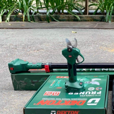 KÉO CẮT CÀNH DÙNG PIN 21V  DEKTON M21-MCC32 - HÀNG CHÍNH HÃNG