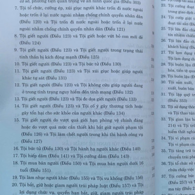 55 Cặp Tội Danh Dễ Nhầm Lẫn Trong Bộ Luật Hình Sự (Hiện Hành) (Xuất bản lần thứ tư có sửa chữa, bổ sung)