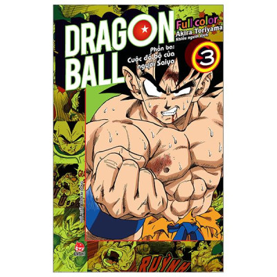 Sách - Dragon Ball Full Color - Phần Ba - Cuộc Đổ Bộ Của Người Saiya - Tập 3 (Tái Bản 2025)