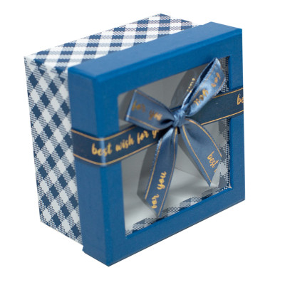 Hộp quà Vuông (Kiếng) Phượng Hoàng V047 - 9 x 9 x 6 cm - Giao nẫu ngẫu nhiên