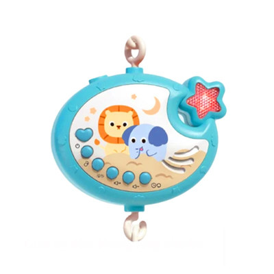 Đồ Chơi Treo Nôi Cũi, Xe Đẩy Cho Bé, Tự Động Xoay 360 Độ Và Phát Nhạc Ru Cho Bé Ngủ Ngon - Hàng Nhập Khẩu