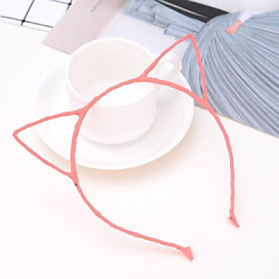 Cài tai mèo hồng tươi