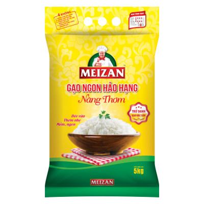 Túi Gạo Meizan Nàng Thơm 5kg