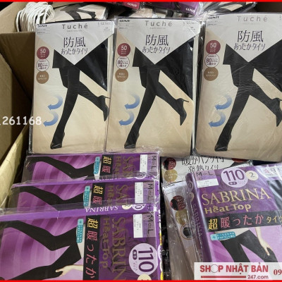 Quần tất Tuché Gunze Nhật Bản 50D chống gió cao cấp