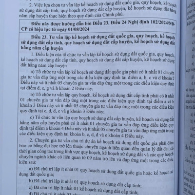 Tra Cứu, Chỉ Dẫn Áp Dụng Luật Đất Đai 2024 Và Luật Nhà Ở 2023