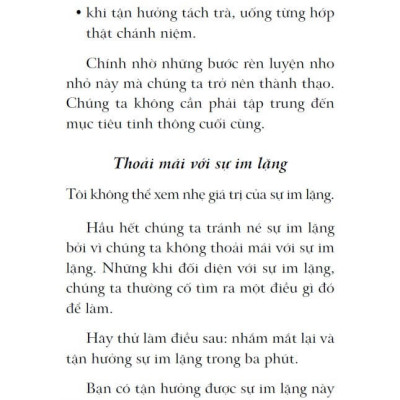 Bí Quyết Sống Tỉnh Thức Trong 8 Ngày - Bạn có đang thực sự sống trong hiện tại?