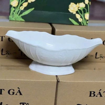Đĩa thuyền đựng gà ,  đựng hoa quả thắp hương thiết kế sang trọng , tinh sảo 