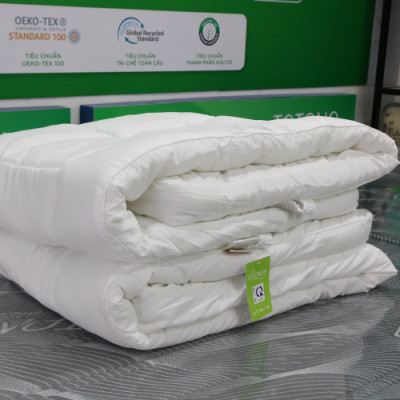 Topper EVERON ,Tấm Tăng Tiện Ích Màu Trắng Dày 5cm-7cm - Hàng Chính Hãng