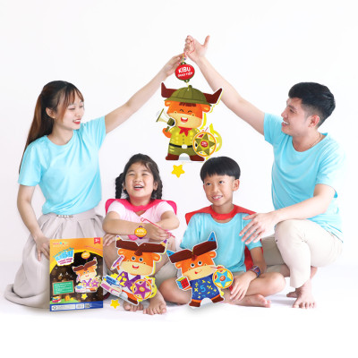 Lồng đèn trung thu Happy Kibu - Lồng đèn sáng tạo - Kibu thông minh giao tiếp