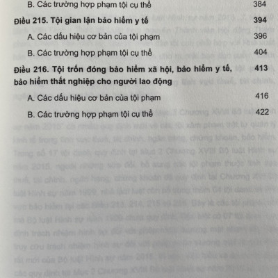 Bình Luận Bộ Luật Hình Sự Năm 2015 - Phần Thứ Hai Các Tội Phạm - Chương XVIII - Mục 2 Các Tội Phạm Trong Lĩnh Vực Thuế, Tài Chính, Ngân Hàng, Chứng Khoán, Bảo Hiểm  