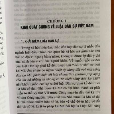 Nhập Môn Luật Dân Sự - Sách Chuyên Khảo