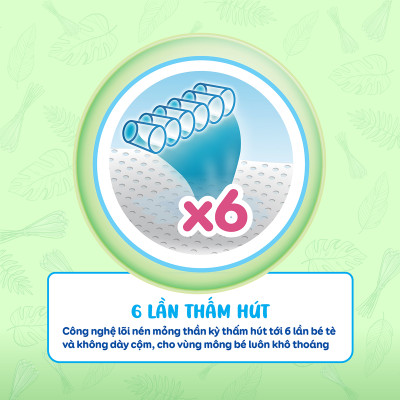 [MỚI] Tã Quần Xua Muỗi Bobby Antimos – Hàng rào Sả tự nhiên Bye Muỗi 8H - Size M 52 miếng
