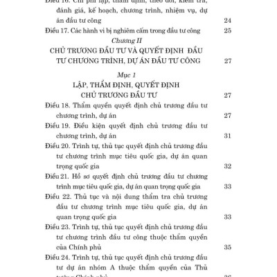 Luật đầu tư công 2024 - bản in 2025