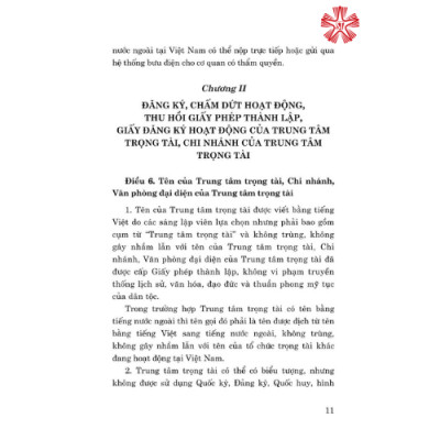 Các quy định pháp luật hướng dẫn Luật Trọng tài thương mại (bản in 2024)