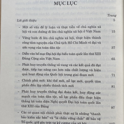 Một Số Vấn Đề Lý Luận Và Thực Tiễn Về Chủ Nghĩa Xã Hội Và Con Đường Đi Lên Chủ Nghĩa Xã Hội Ở Việt Nam
