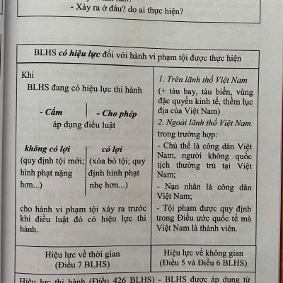 Mô Hình Luật Hình Sự Việt Nam