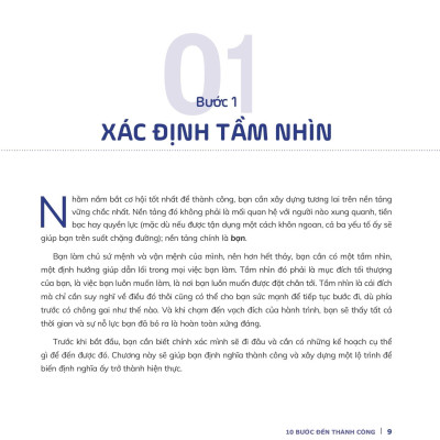 10 Bước Đến Thành Công