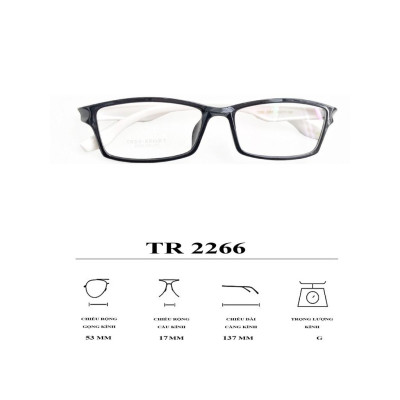 Gọng Kính TR90 Siêu Nhẹ Mềm Dẻo Siêu Bền Thời Trang – TR2266