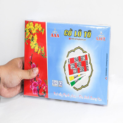 Cờ Lô Tô Hộp Giấy Lớn