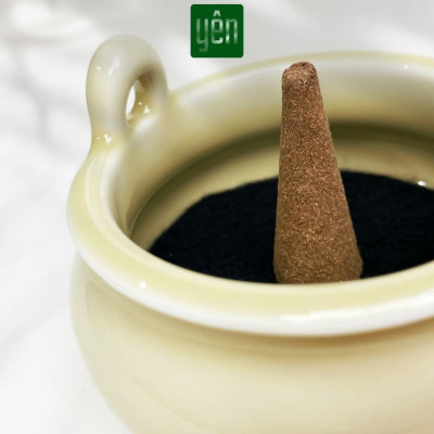 Bát Hương Bát Nhang Thảo Mộc Yên Bằng Sứ Cao Cấp Cao 5cm Size Vừa Màu Sắc Phong Thủy Trang Trí Bàn Thờ Dâng Hương