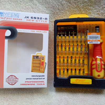 Bộ Vít đa năng 6032-A loại tốt - giúp bạn dễ sửa chữa máy vi tính, laptop, điện thoại di động, và các đồ điện tử - Hàng chính hãng