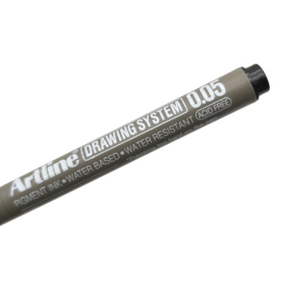 Bút Vẽ Kỹ Thuật 0.05 mm - Artline EK-2305-BK - Màu Đen