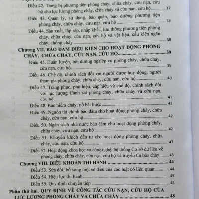 Sách Luật Phòng Cháy, Chữa Cháy Và Cứu Nạn Cứu Hộ - Quy Định Pháp Luật Về Công Tác Cứu Nạn, Cứu Hộ Của Lực Lượng Phòng Cháy Và Chữa Cháy (V2550T)