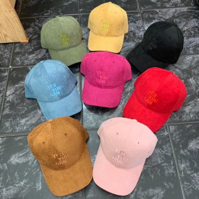 Mũ lưỡi trai có chữ nỉ gân siêu đẹp