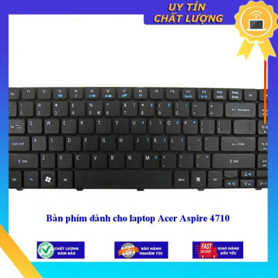 Bàn phím dùng cho laptop Acer Aspire 4710 - Hàng Nhập Khẩu