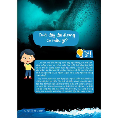 Sách - 10 Vạn Câu Hỏi Vì Sao - Kiến Thức Bách Khoa - Động Vật Dưới Nước - Việt Thư
