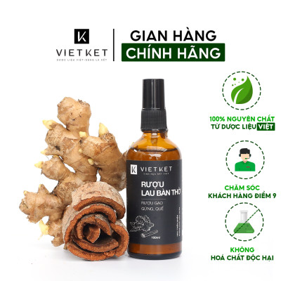 Rượu Lau Bàn Thờ VIETKET 100ml - Giúp làm ấm bàn thờ gia tiên