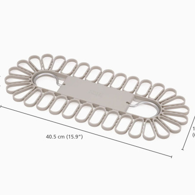 Móc treo đồ nhỏ hình cánh hoa Joseph Joseph 50052 Petal Small Items Hanger (Holds 32 pcs) Hàng chính hãng