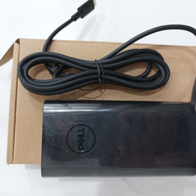 Sạc dành cho Laptop Dell Latitude 12 7275 7285 7290 Laptop 90W USB-C Type Adapter Charger Power Supply hàng nhập khẩu.