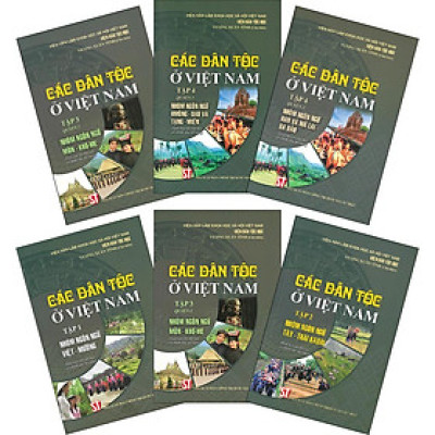 Bộ các dân tộc ở Việt Nam (6 tập)