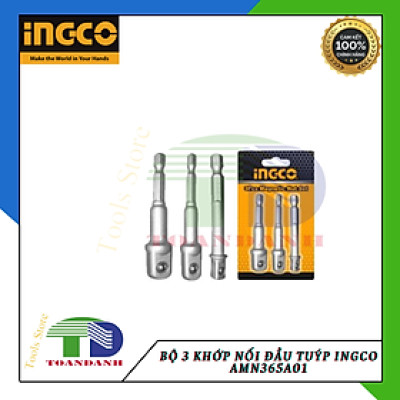 Bộ 3 khớp nối đầu tuýp INGCO AMN365A01