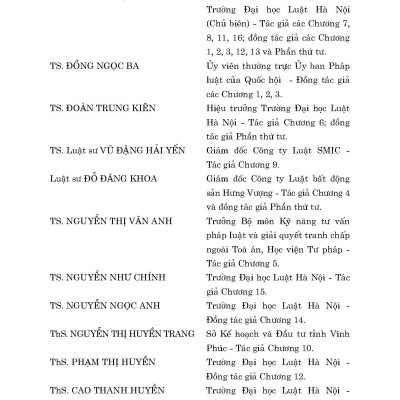 Pháp Luật Về Hợp Đồng Trong Thương Mại Và Đầu Tư - Những Vấn Đề Pháp Lý Cơ Bản (Sách chuyên khảo)