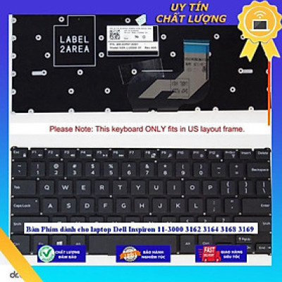 Bàn Phím dùng cho laptop Dell Inspiron 11-3000 3162 3164 3168 3169 - Hàng Nhập Khẩu New Seal