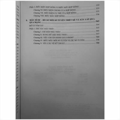Sách Hướng Dẫn Cung Cấp, Đăng Tải Thông Tin về Lựa chọn Nhà Thầu và Mẫu Hồ Sơ Đấu Thầu Trên Hệ Thống Mạng Đấu Thầu Quốc Gia (Quyển 1) (V2511D)