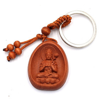 Combo 3 móc khóa gỗ Đại thế chí bồ tát