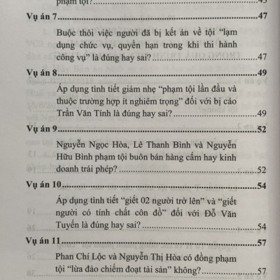 Bình luận án hình sự phức tạp, có nhiều quan điểm khác nhau trong quá trình tiến hành tố tụng và một số án lệ, quyết định giám đốc thẩm (tái bản lần thứ nhất, có sửa đổi, bổ sung)