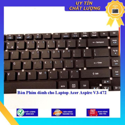 Bàn Phím dùng cho Laptop Acer Aspire V3-472 - Hàng Nhập Khẩu New Seal