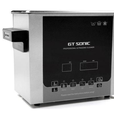 Bể rửa dùng sóng siêu âm hiệu GT sonic dung tích 6 lít, GT SONIC-D6, công suất 150W, tần số 40KHZ, dùng làm sạch bề mặt vật liệu-Hàng Chính Hãng