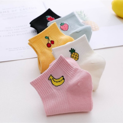 Combo 5 Đôi Tất Hoa Quả - M07 - Màu Ngẫu Nhiên